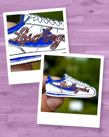 Kicks Series - Cortez Pin